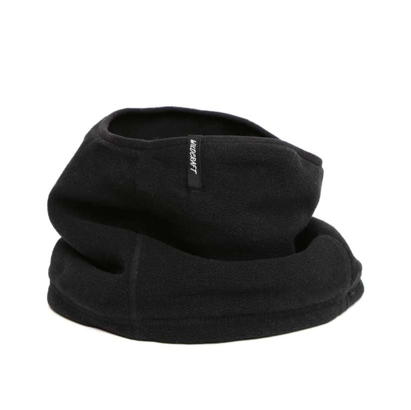 WILDCRAFT FLEECE GAITER REVERSIBLE-BLACK - Stepin Adventure #