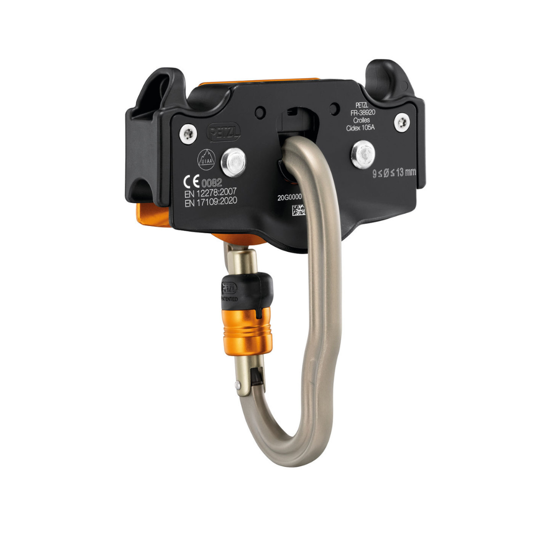 PETZL TRAC GUIDE PULLEY-ORANGE/BLACK