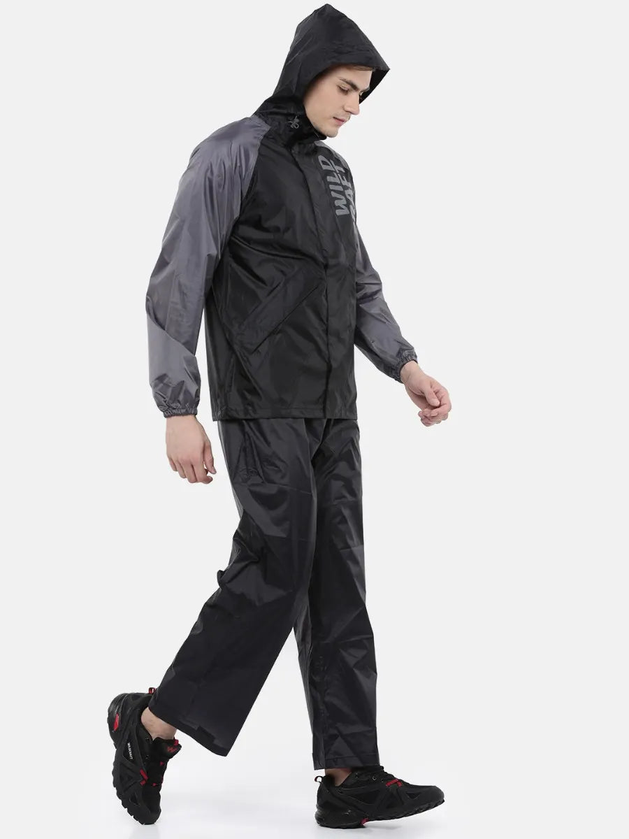 WILDCRAFT CHEATER RAIN SUIT-BLACK - Stepin Adventure