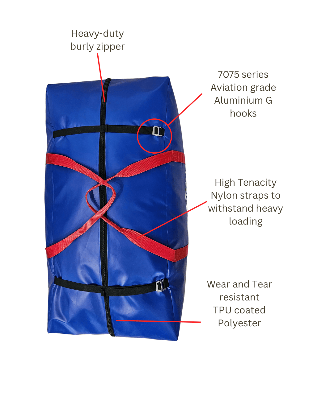 BASE CAMP TEAM EQUIPMENT DUFFEL 240L