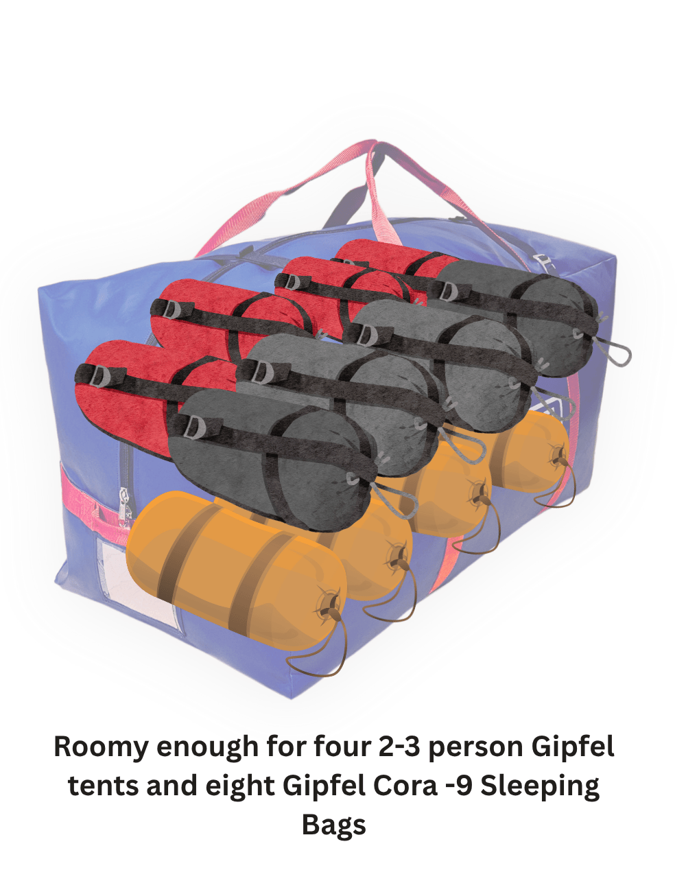 BASE CAMP TEAM EQUIPMENT DUFFEL 240L