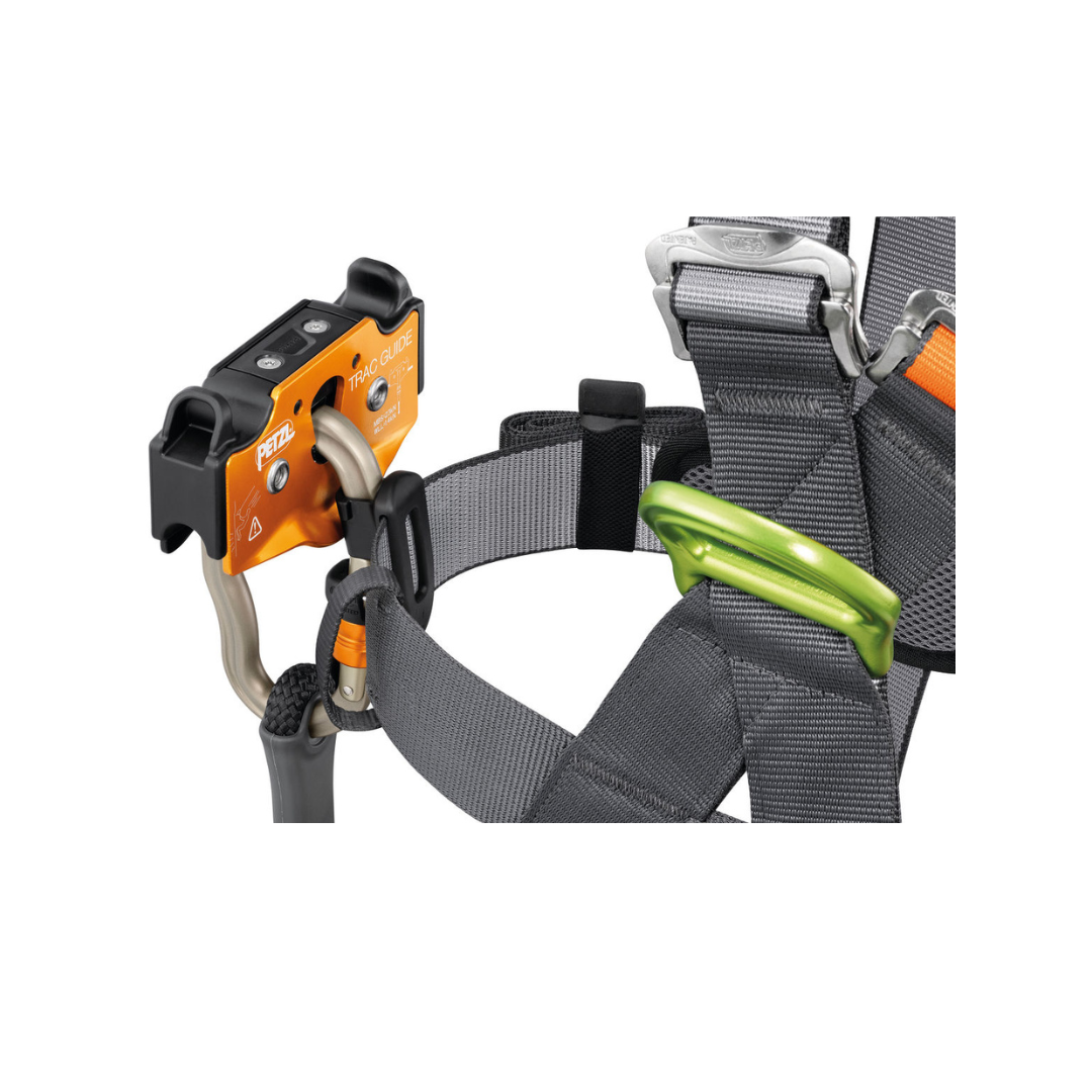 PETZL TRAC GUIDE PULLEY-ORANGE/BLACK