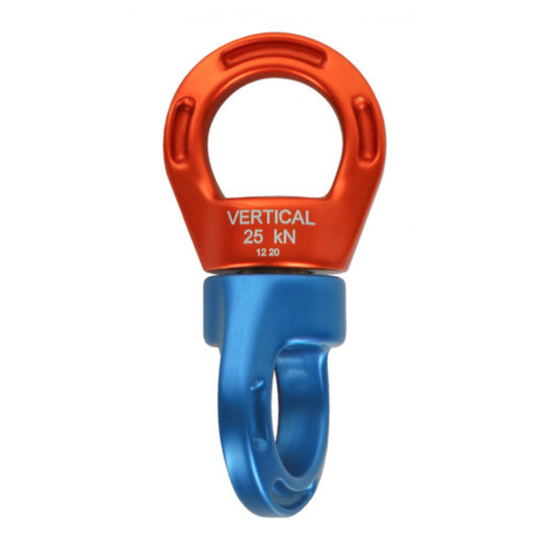 VERTICAL SWIVEL SMALL 25KN-ORANGE/BLUE