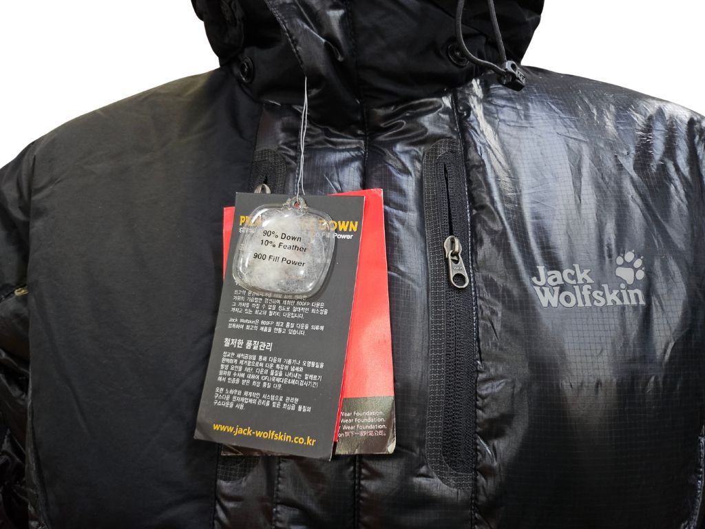JACK WOLFSKIN PERTEX SHIELD JACKET-BLACK-98