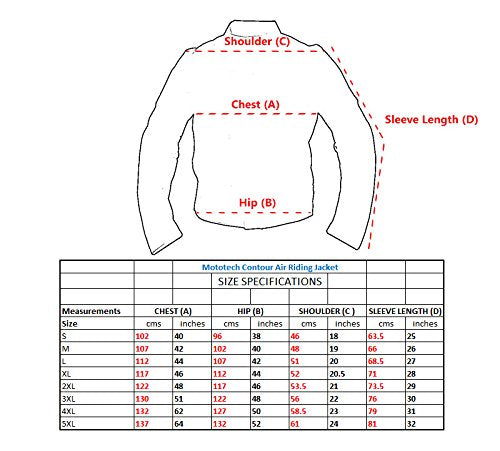 MOTOTECH CONTOUR AIR RIDING JACKET-BLACK-XL - Stepin Adventure