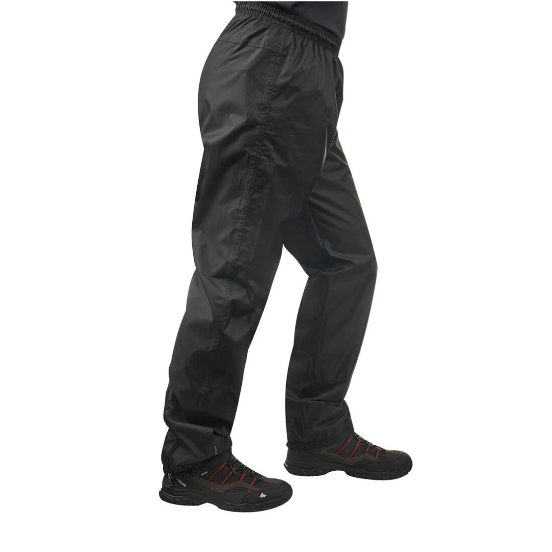 QUECHUA SURPA RAINCUT PANT-BLACK-XL