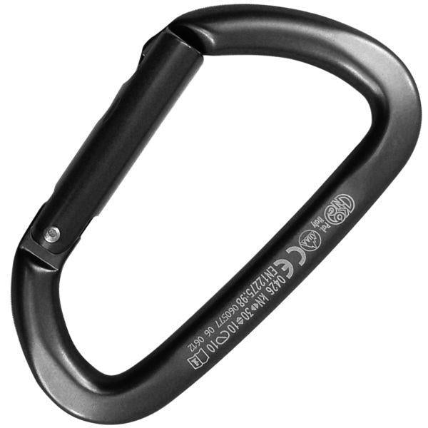 KONG GUIDE STRAIGHT GATE ALUMINUM ALLOY CARABINER - Stepin Adventure