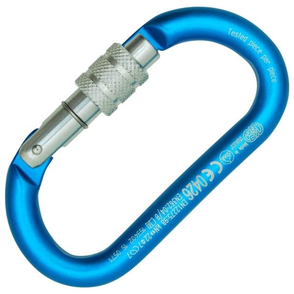 KONG OVAL ALU SCREW CARABINER