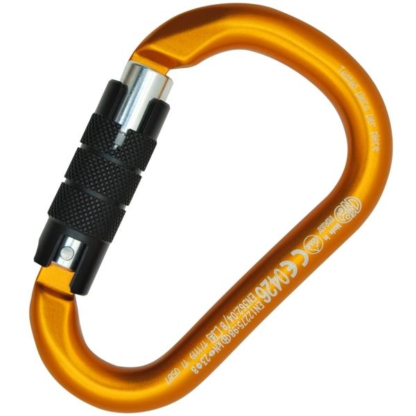 KONG HMS NAPIK TWIST LOCK CARABINER BLUE - Stepin Adventure