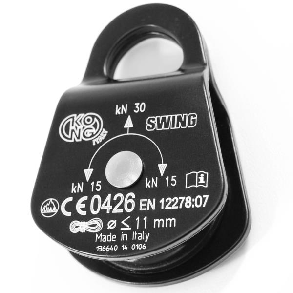 KONG SWING PULLEY BLACK