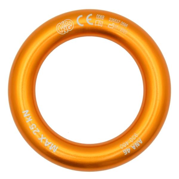 KONG ANA ALUMINIUM RIGGING RING FOR ANCHORS, RESCUE & ROPE ACCESS