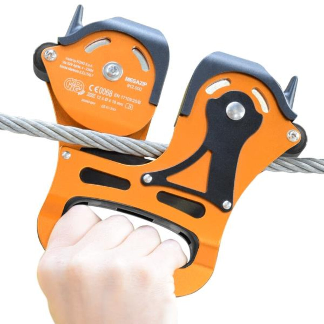 Megazip Orange Black