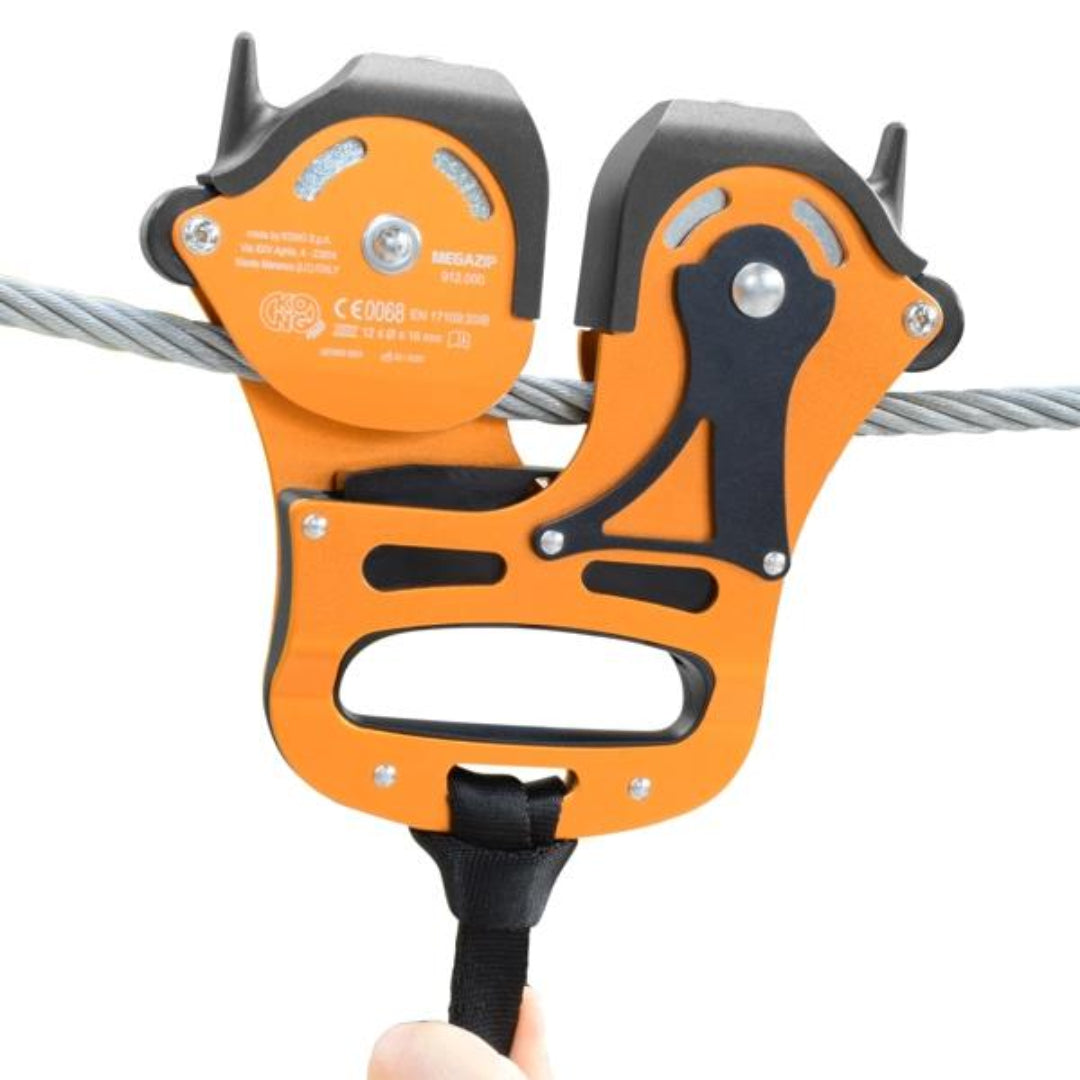 Megazip Orange Black