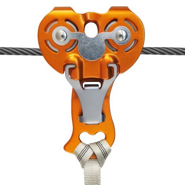 KONG ZIP EVO PULLEY-ORANGE - Stepin Adventure