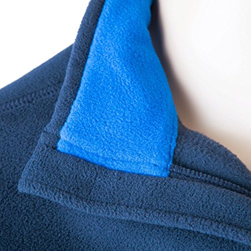 QUECHUA MENS FORCLAZ 50 FLEECE-D NAVY