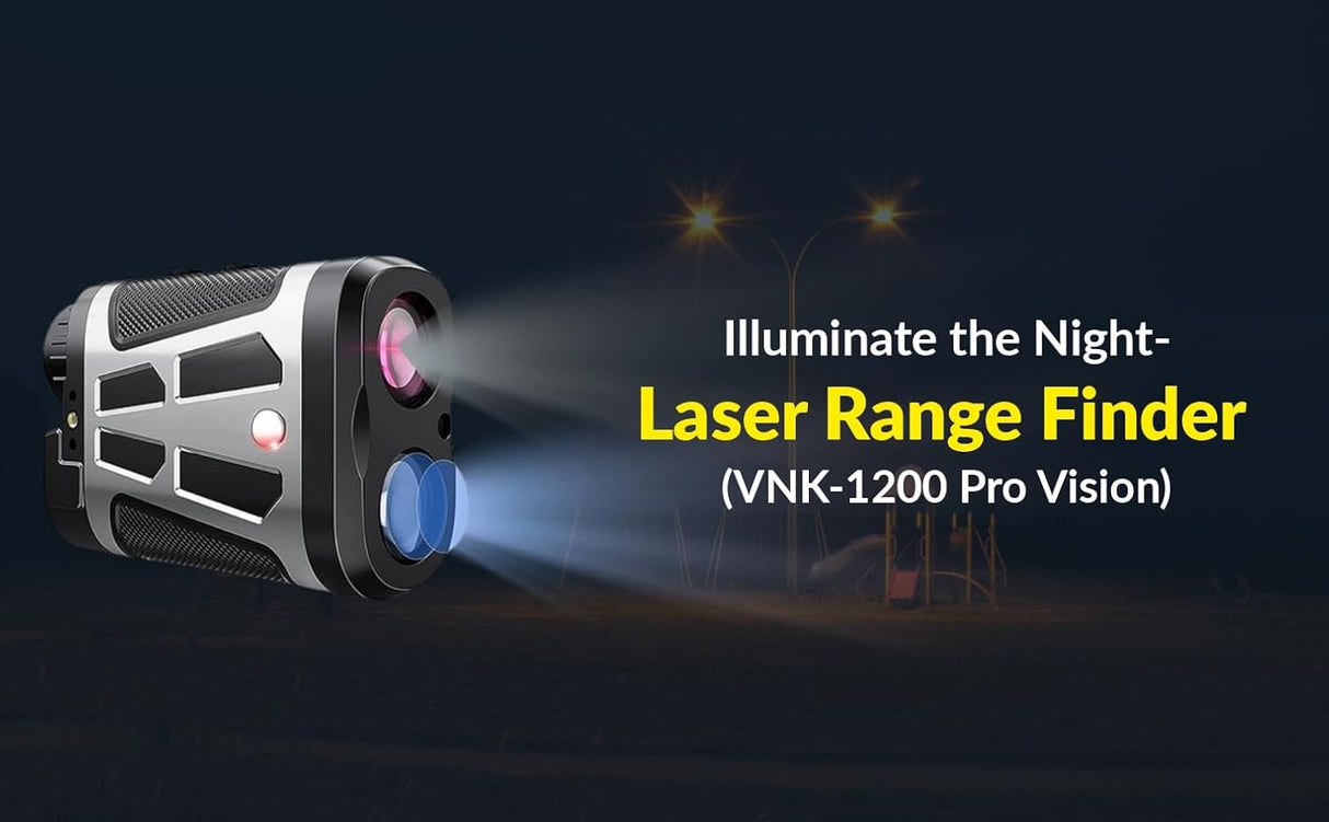 VANRAKSHAK VNK-1200 PRO VISION LASER RANGE FINDER T1-39 | HUNTING, GOLF, TREKKING & WILDLIFE USE