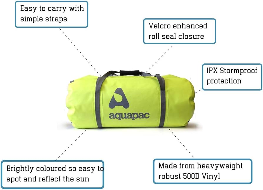 AQUAPAC WATERPROOF DUFFEL 90 LTR - Stepin Adventure #