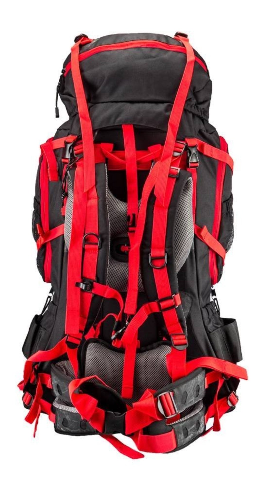 CLIFF CLIMBER EVEREST 80L BACKPACK-RED/BLACK