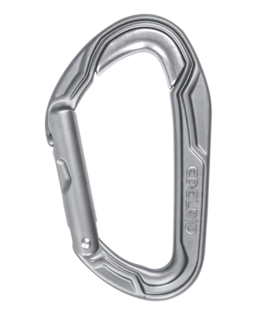 EDELRID BULLETPROOF STRAIGHT SLATE | CLIMBING CARABINER - Stepin Adventure #