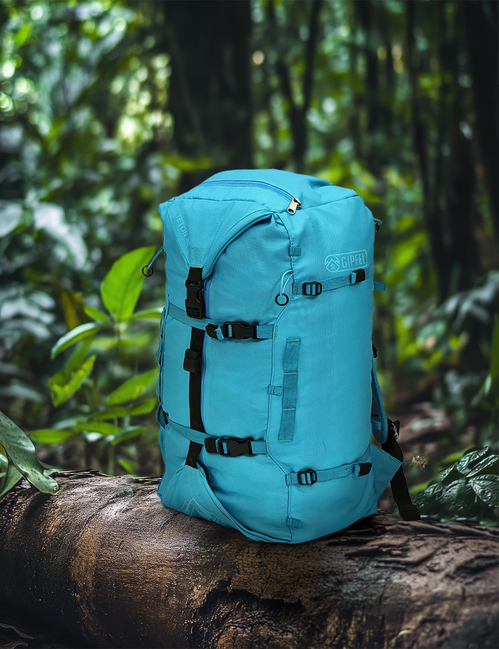 GIPFEL TETON 40L CLIMBING BACKPACK BLUE