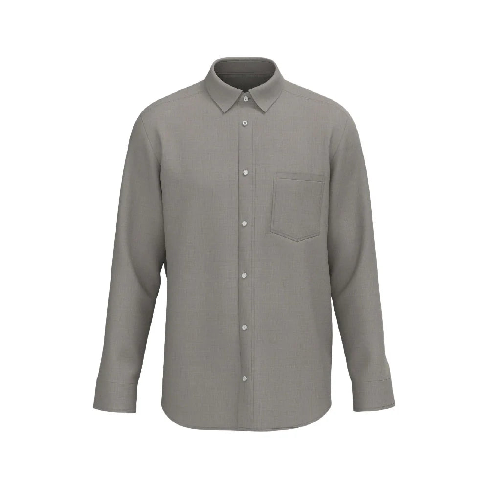 ADTIRE FULL SHIRT (M)-GREY - Stepin Adventure #