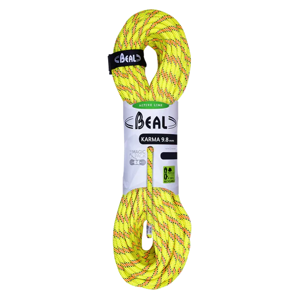 BEAL ROPE KARMA 9.8MM YELLOW - Stepin Adventure #