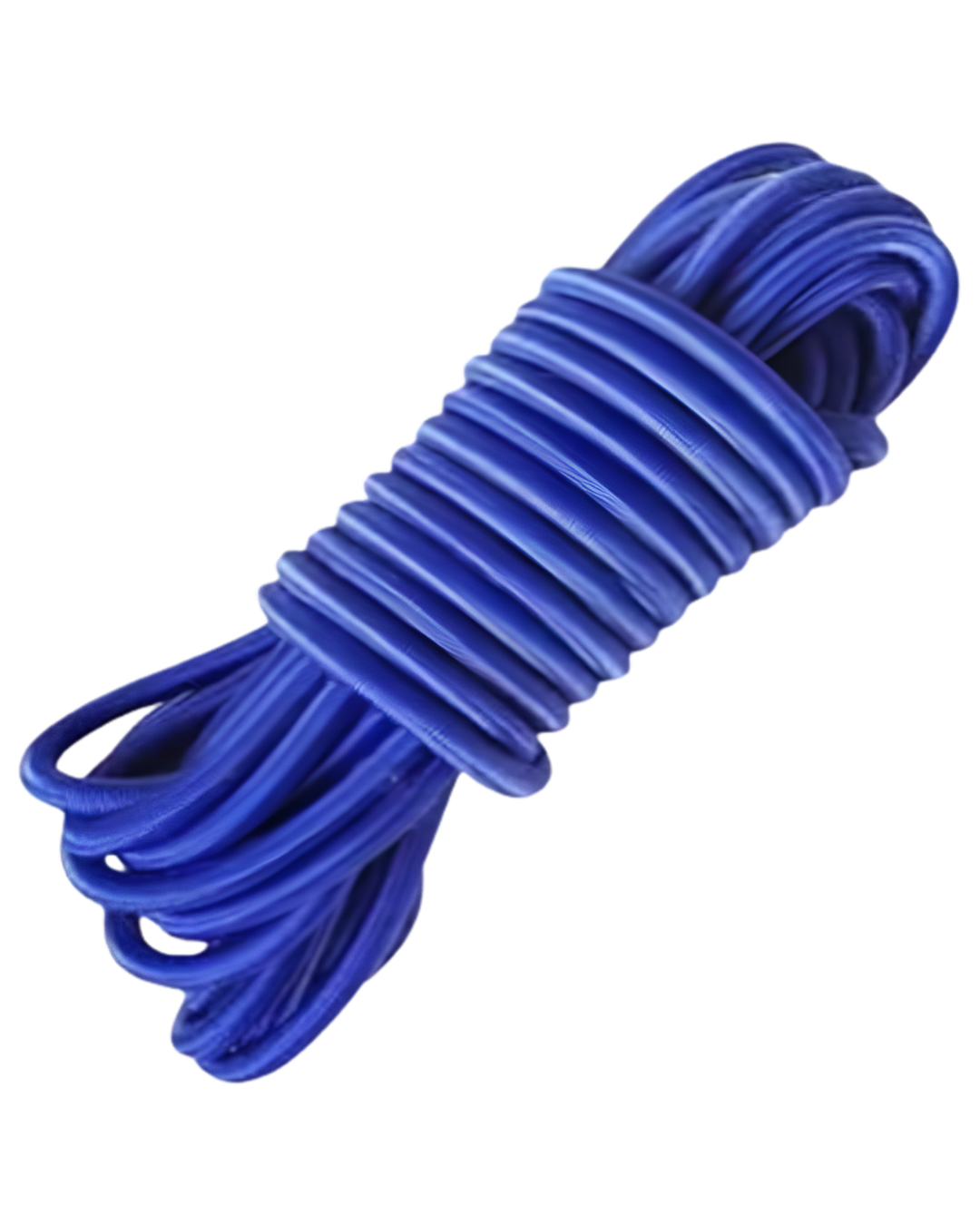 BUNGEE ELASTIC ROPE 10MM-BLUE ( Per Meter Price 240 Rs )