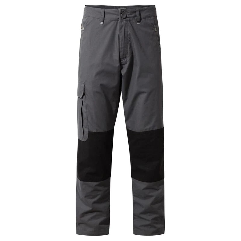 CRAGHOPPERS TRAVERSE TROUSER-ELEPHENT/BLACK-38 - Stepin Adventure #