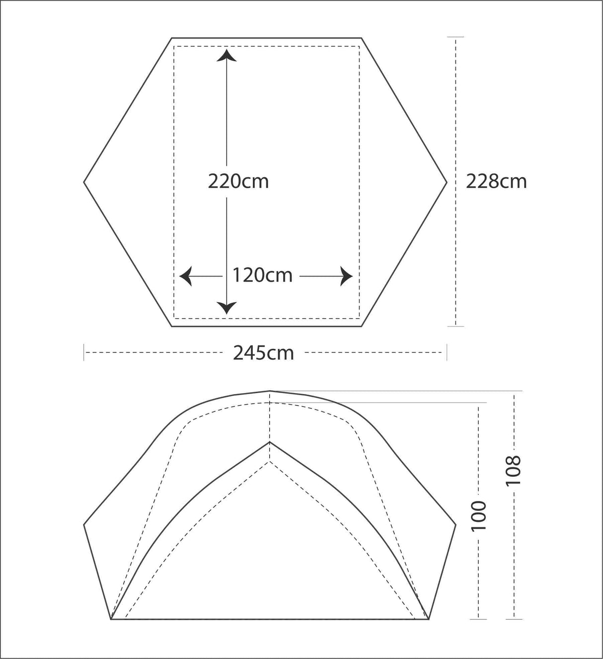 GIPFEL CORA 2 TENT