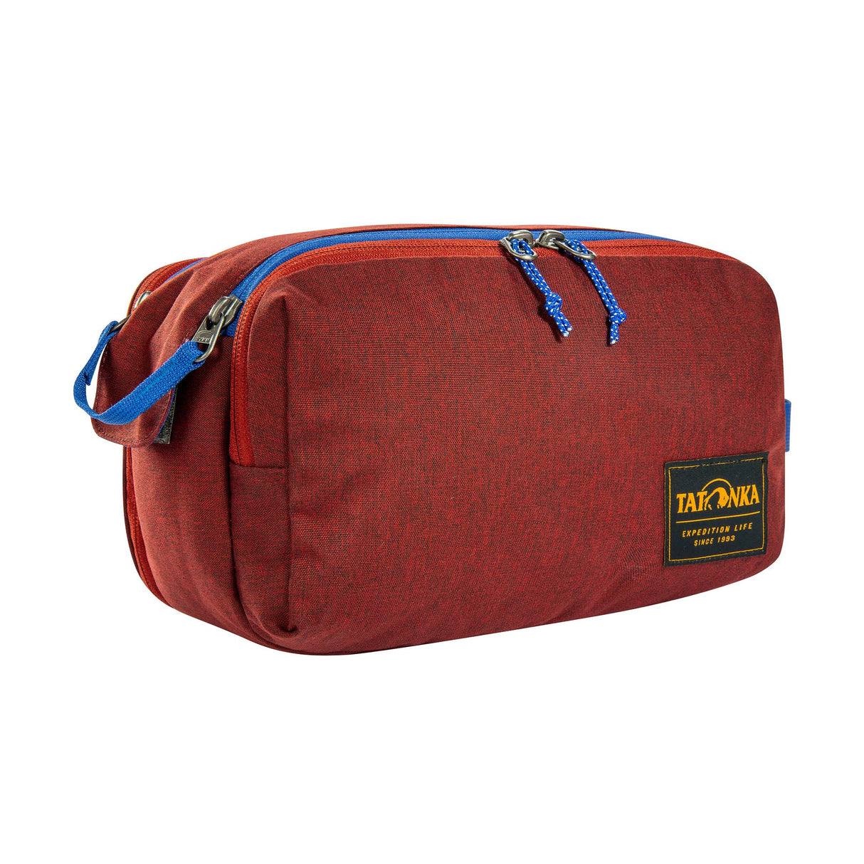 TATONKA COSMETIC DOUBLE ZIP POUCH TANGO RED