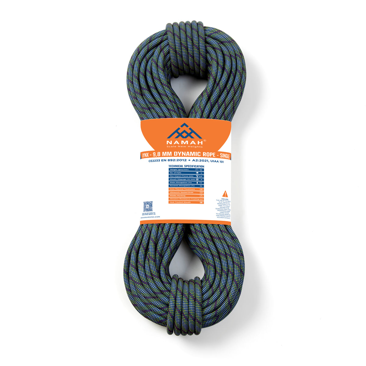 NAMAH 9.8 MM LYNX DYNAMIC ROPE