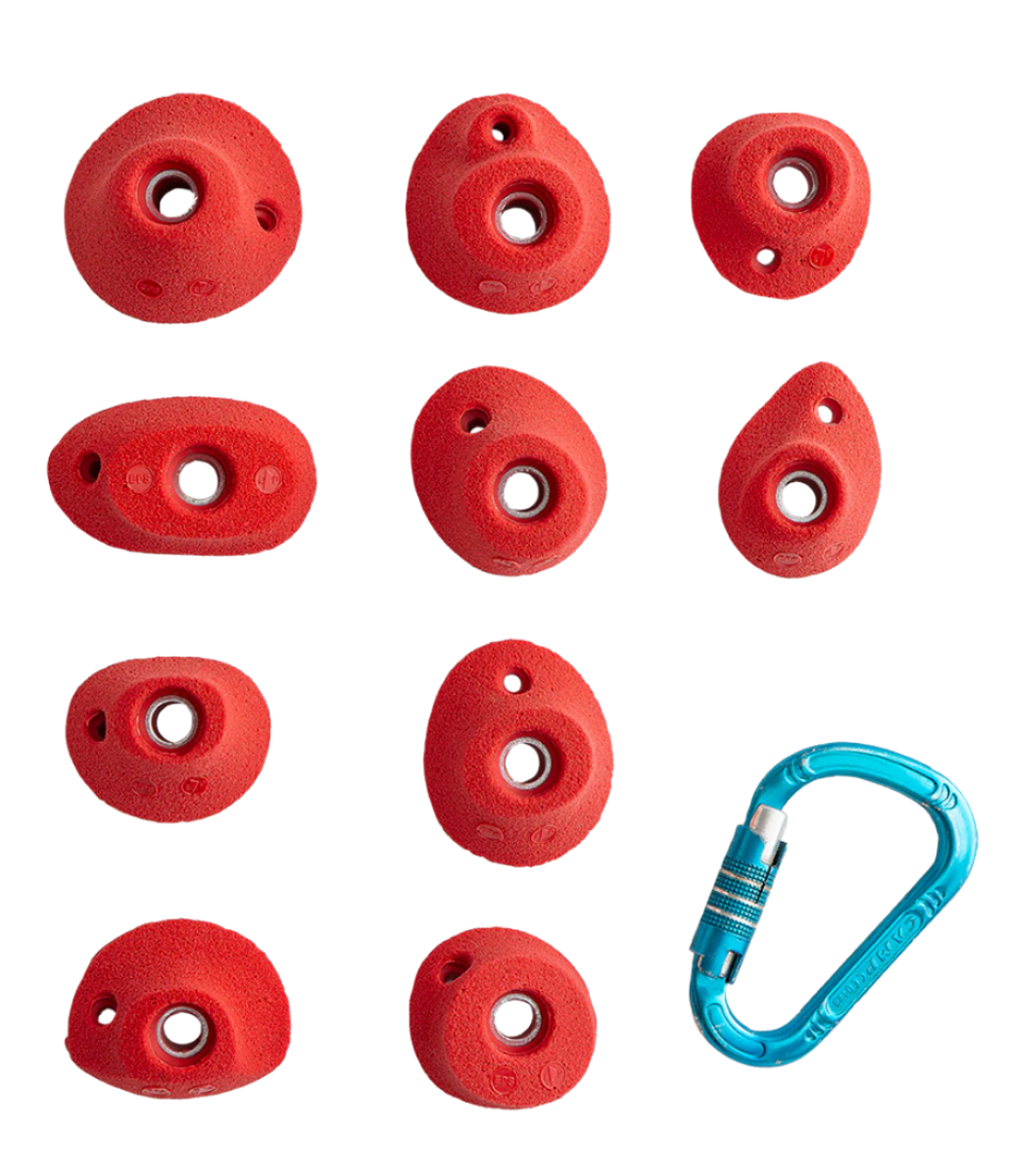 ENTRE-PRISES ESSENTIAL ROUND FEET S CLIMBING HOLDS