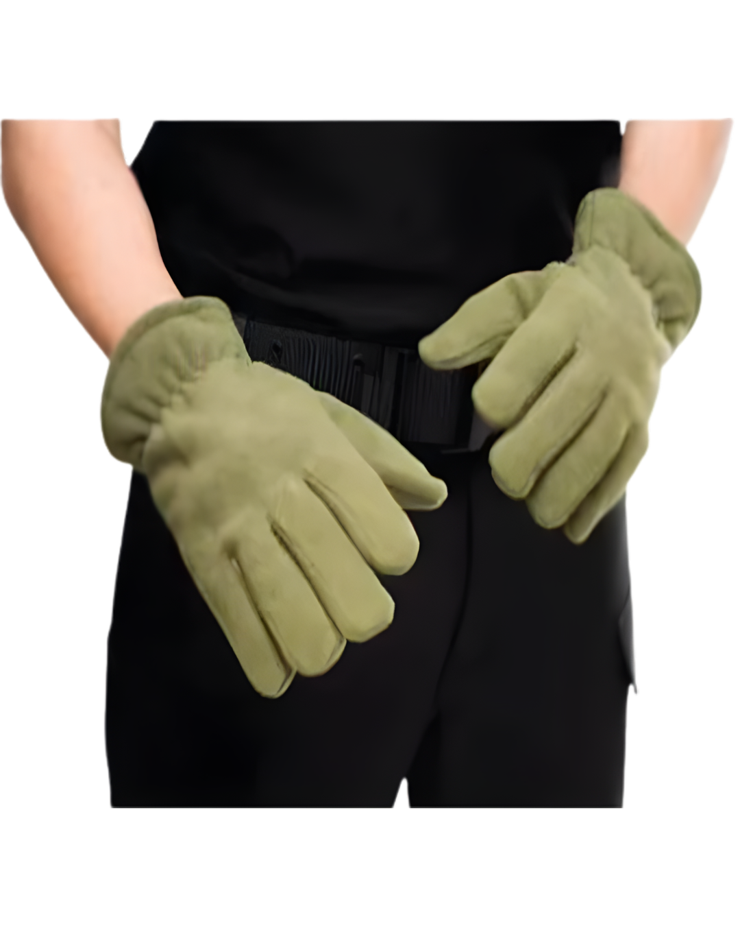 CLIFF CLIMBERS UNISEX GLOVES FLEECE WITH THINSULATE INSULATION-L