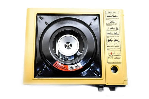 HANS PORTABLE STOVE DUAL OPERATION YELLOW - Stepin Adventure #