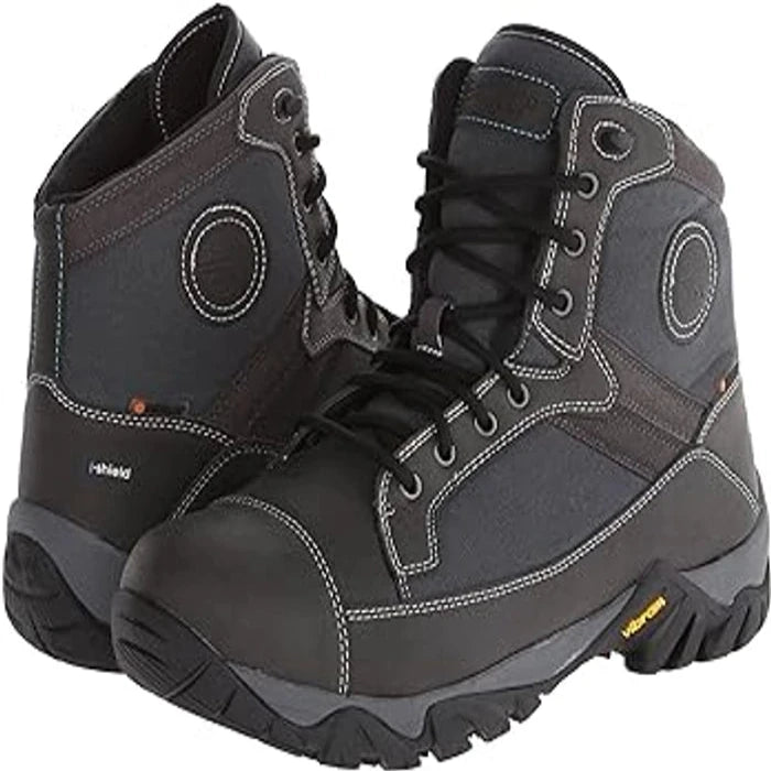 HITEC TROOPER MID 200 SHOES-GREY/BLACK UK 8 - Stepin Adventure