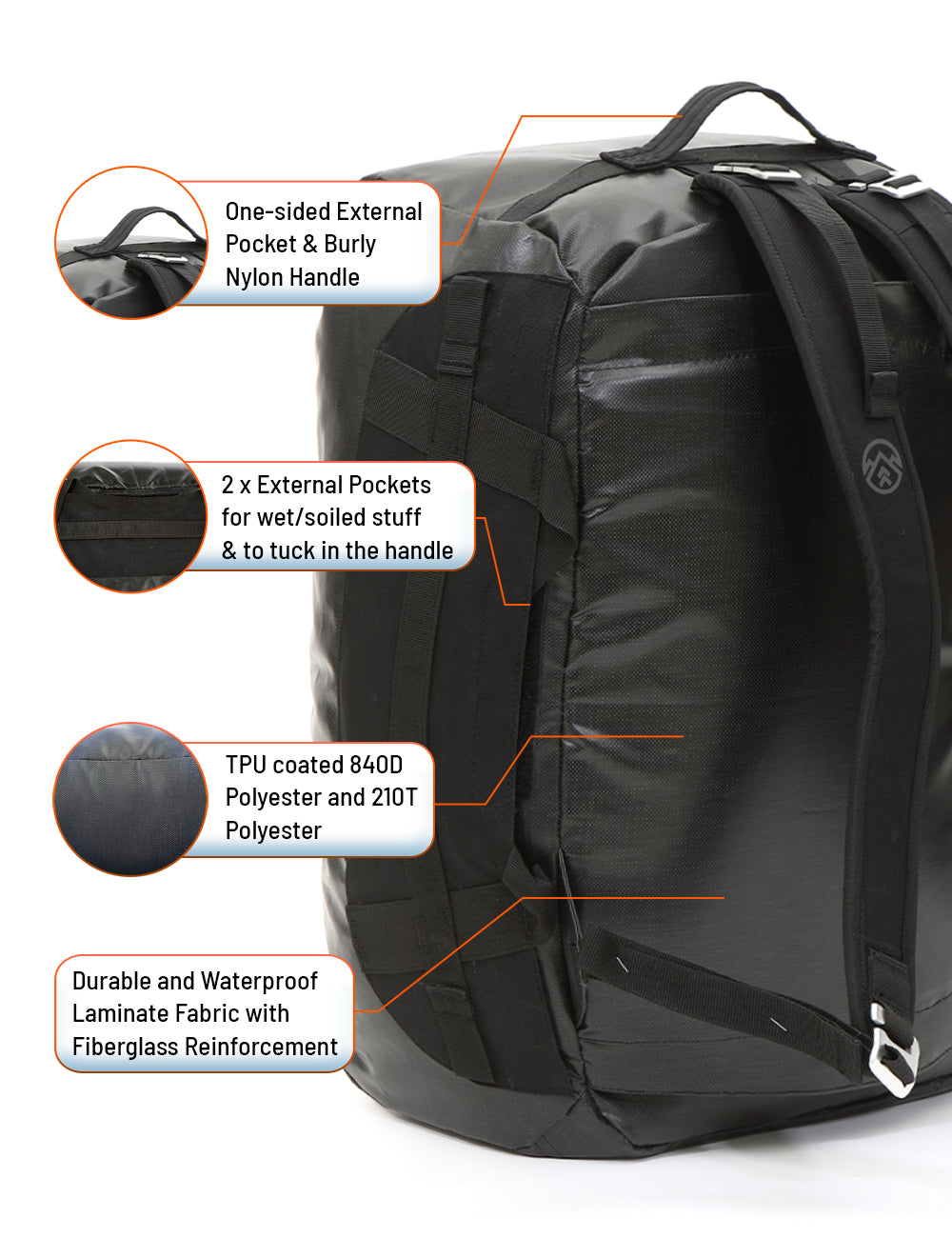 THAR 60L EXPEDITION /DUFFEL BAG