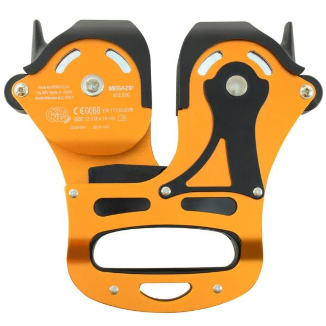 Megazip Orange Black