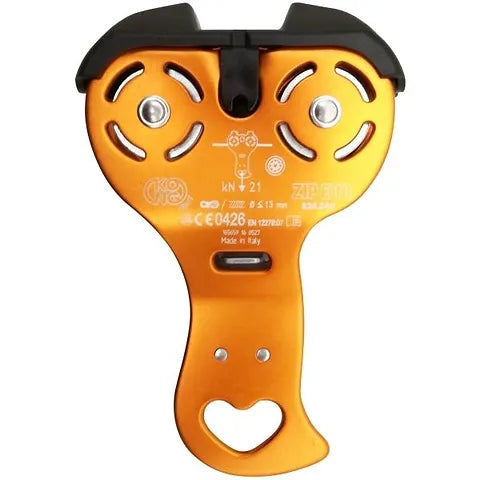 KONG ZIP EVO PULLEY-ORANGE - Stepin Adventure