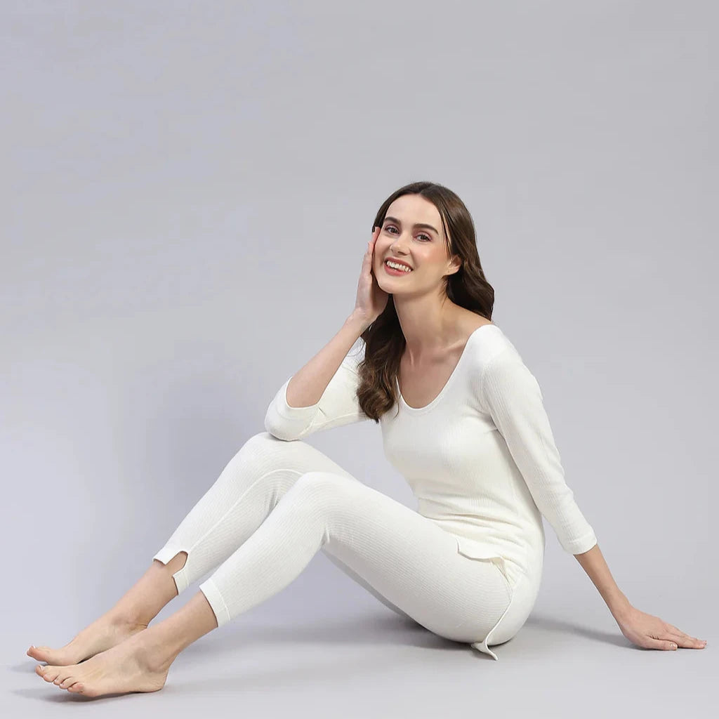 MONTECARLO LADIES SLEEVE THERMAL-WHITE-34 - Stepin Adventure #