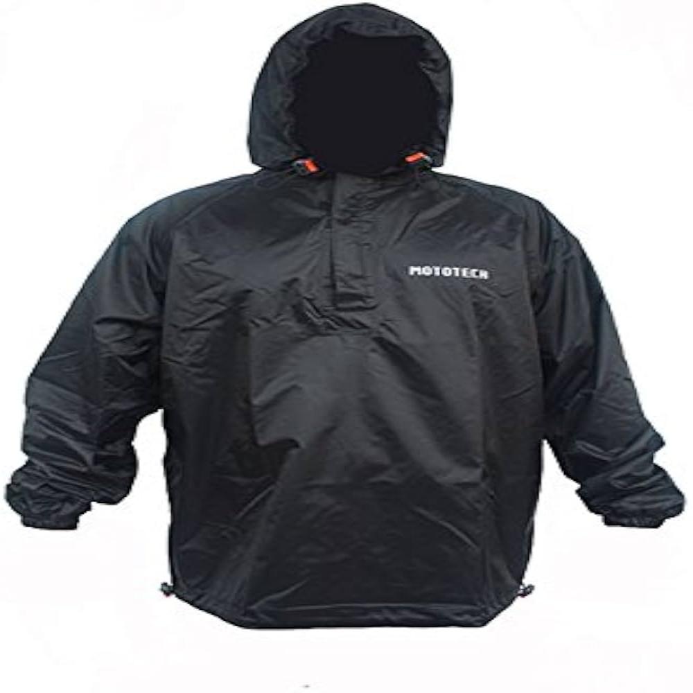 MOTOTECH HURRICANE RAIN COVER-BLACK - Stepin Adventure