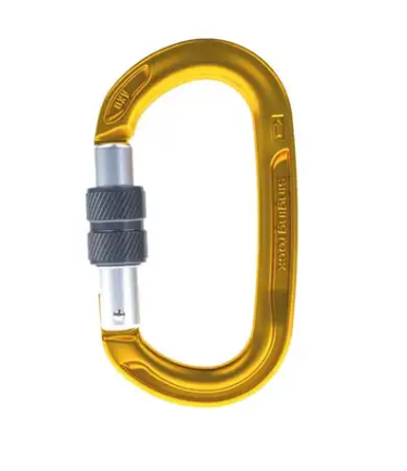 SINGING ROCK(SR) OXY SCREW CARABINER ORANGE