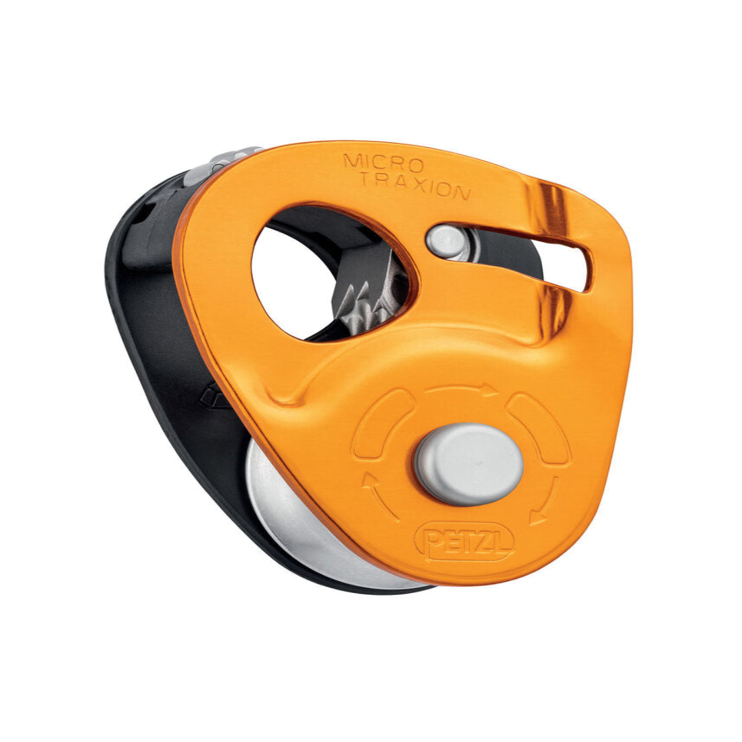PETZL MICRO TRAXION PULLEY ORANGE