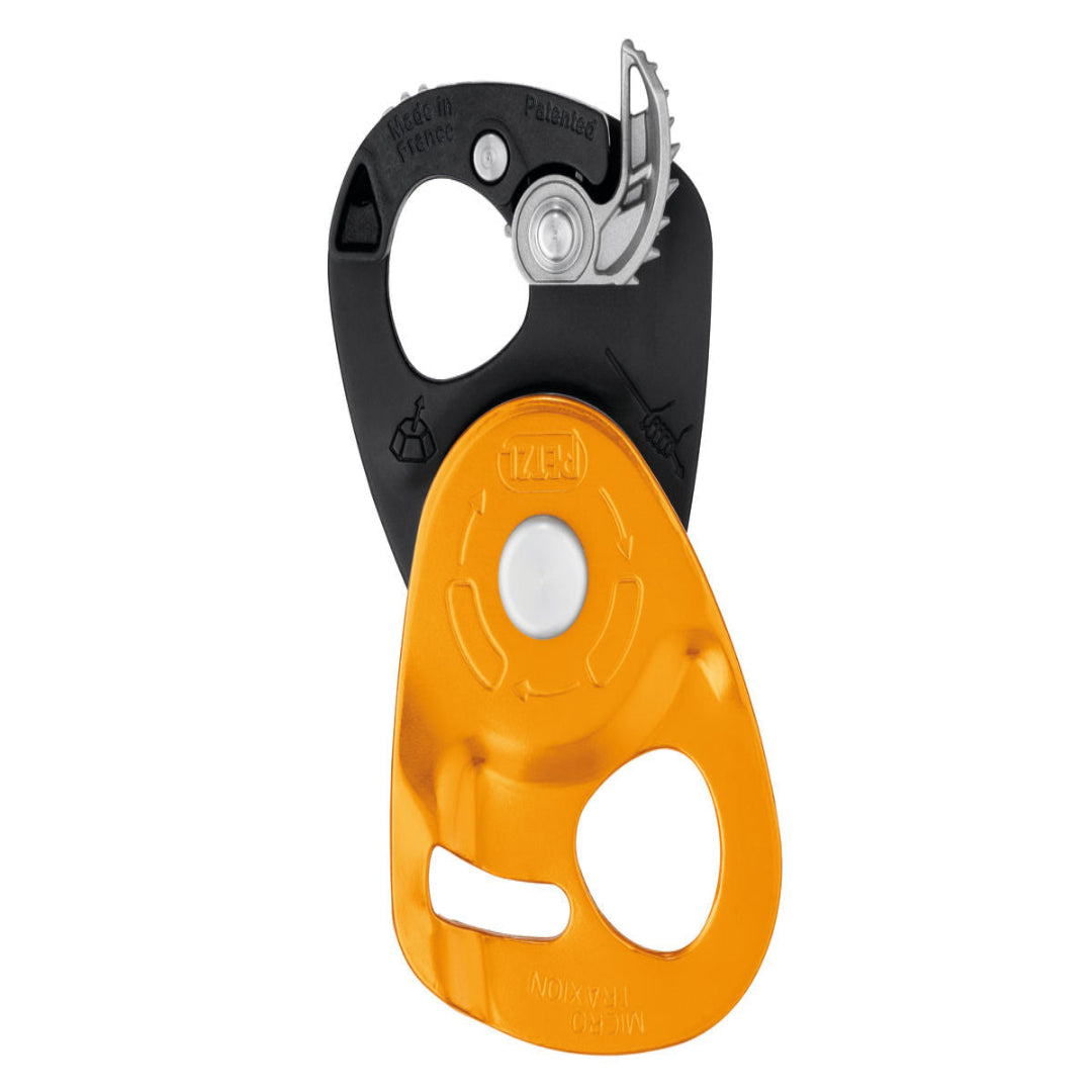 PETZL MICRO TRAXION PULLEY ORANGE