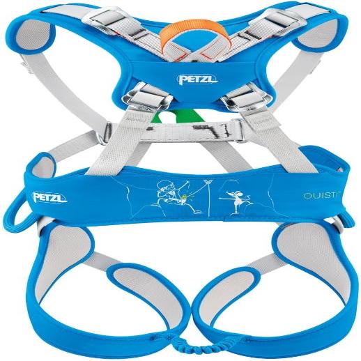 PETZL OUISTITI HARNESS KID BLUE/GREY - Stepin Adventure #
