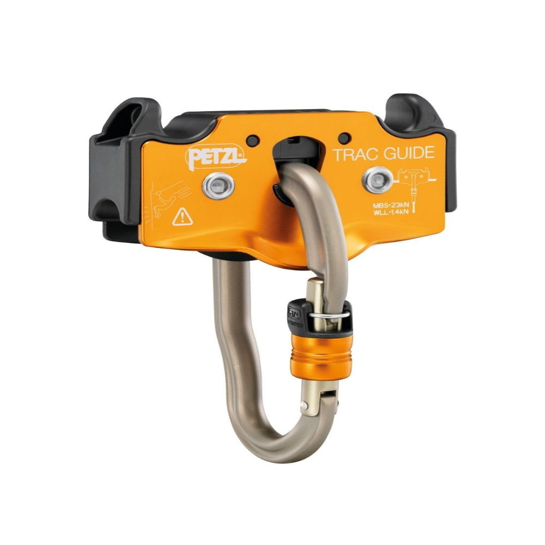 PETZL TRAC GUIDE PULLEY-ORANGE/BLACK