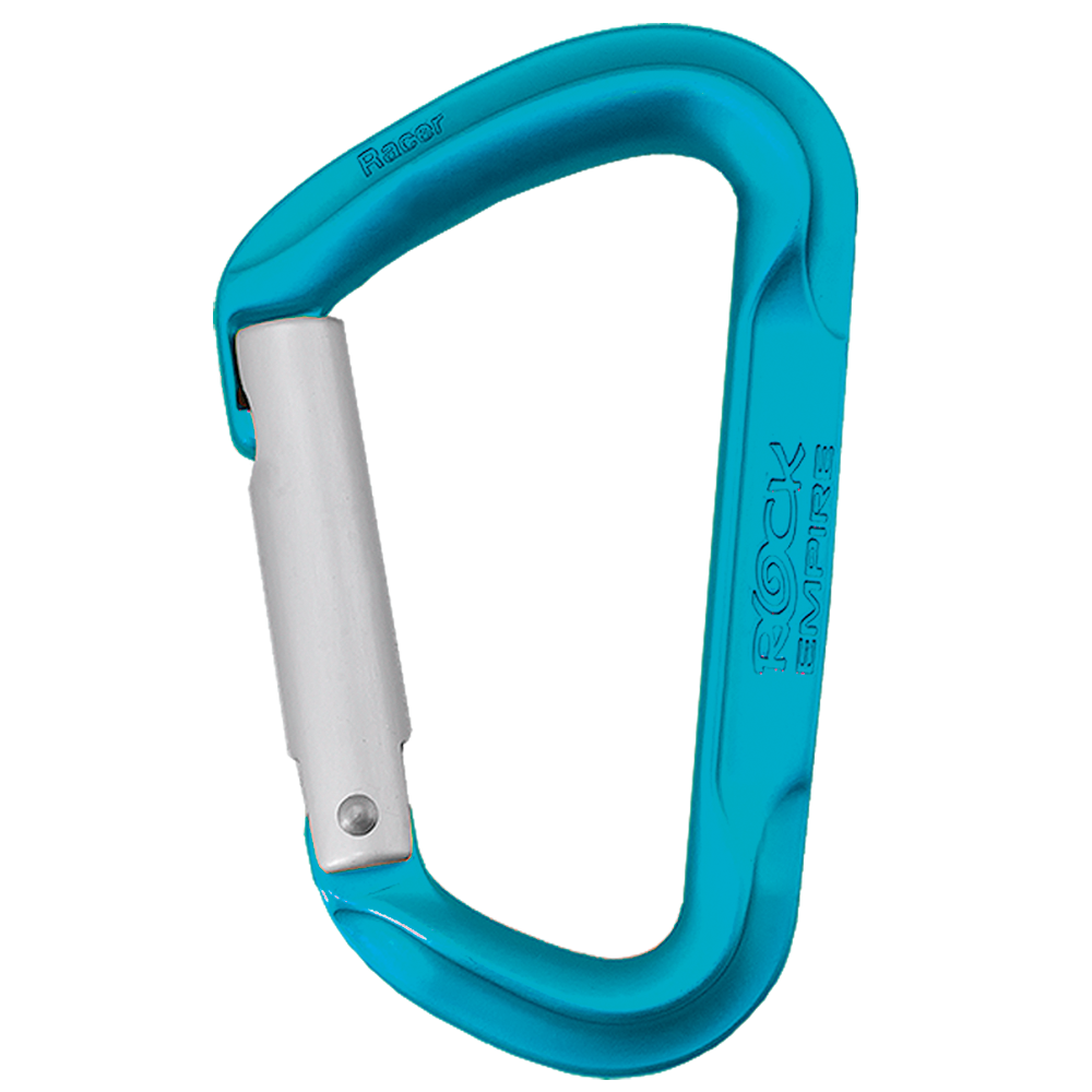 ROCK EMPIRE RACER STRAIGHT PLAIN GATE CARABINER - Stepin Adventure #