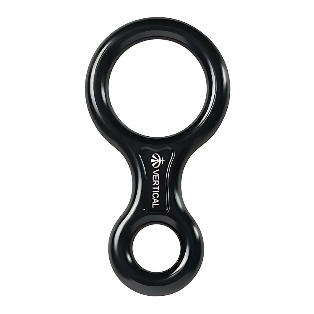 VERTICAL CLASSIC FIG 8 DESCENDER-BLACK