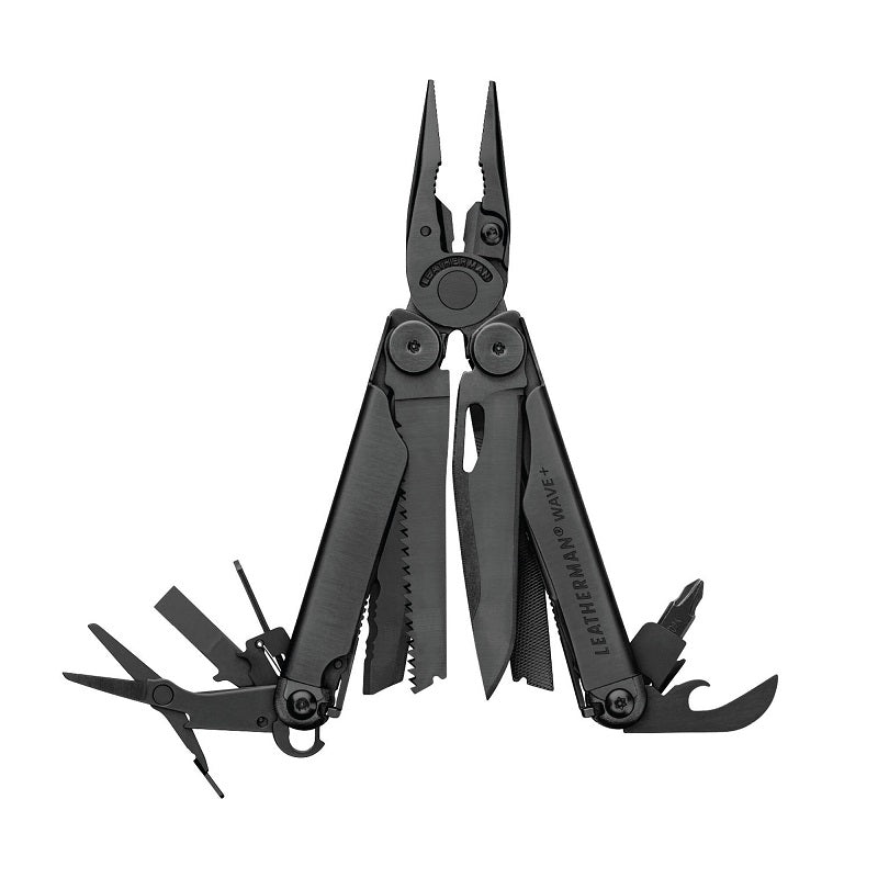 LEATHERMAN WAVE PLUS BLACK MULTIPURPOSE TOOL