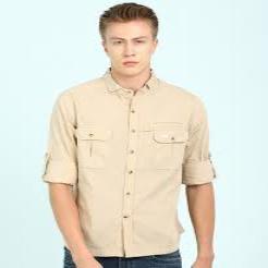 WILDCRAFT SOLID SHIRT-BEIGE - Stepin Adventure #