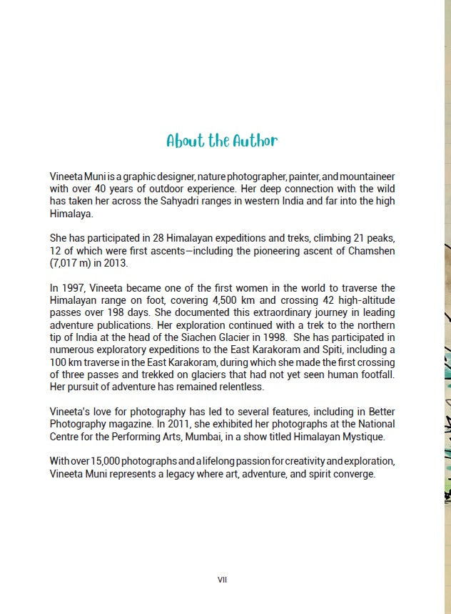 ACROSS THE HIMALAYA (FIRST TRAVERSE BY WOMEN) BY VINEETA MUNI